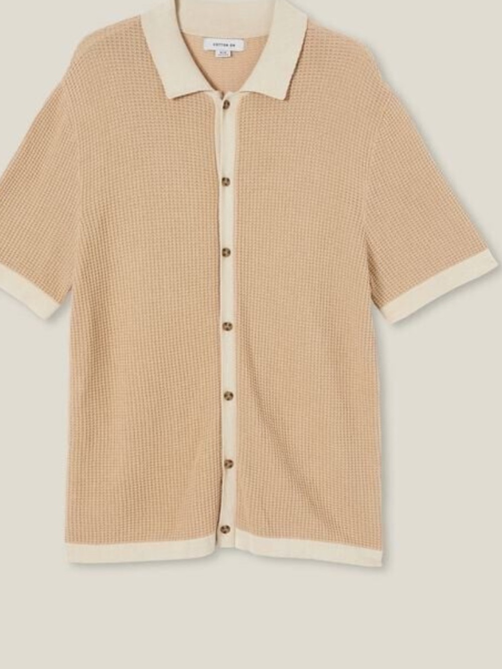 Mens Pablo Cotton On Shirt Short Sleeves Size Small Pre Owned